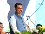 Navi Mumbai, India - Aug. 22, 2026:Devendra Fadnavis inaugurates drug-free campaign at DY Patil University, Nerul in Navi Mumbai, India, on Saturday, August 22, 2026. (Photo by Bachchan Kumar/ Hindustan Times) (Hindustan Times)
