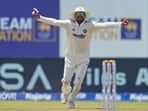 IND vs SL LIVE SCORE, 2nd Test: Shubman Gill celebrates the dismissal of Niroshan Dickwella.