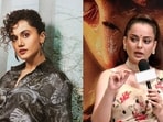 Taapsee Pannu hits back at Kangana Ranaut's remarks.
