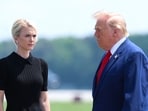 Natalie Harp, a close aide to President Donald Trump.(Getty Images via AFP)