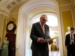 Senate Minority Leader Chuck Schumer says Democrats have a very good chance to retake the majority.