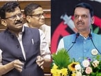 Sanjay Raut also slammed BJP's criticism of ‘Chhatron ki Goonj’ event.(Sansad TV via PTI/ @CMOMaharashtra)