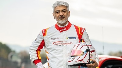 Actor Ajith Kumar escapes unhurt after car crash.