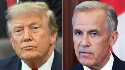 Canadian Prime Minister Mark Carney announced retaliatory tariffs on the United States on August 22. (AFP) Canadian Prime Minister Mark Carney announced retaliatory tariffs on the United States on August 22. (AFP)
