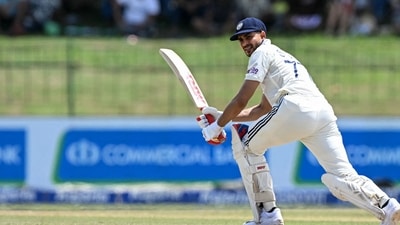 Shubman Gill looked set for a big one but he ended up losing his wicket against the run of play, walking back to the hut after scoring 50. (AFP) Shubman Gill looked set for a big one but he ended up losing his wicket against the run of play, walking back to the hut after scoring 50. (AFP)