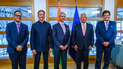 The EU-India agreement, concluded in January after talks spanning nearly two decades, dwarfs the other in scale, with tariff reductions across most goods lines, providing access to a joint market of almost two billion consumers. (ANI)