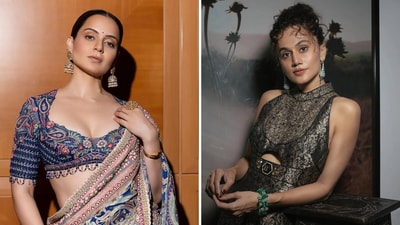 Kangana Ranaut reignited her feud with Taapsee Pannu. Kangana Ranaut reignited her feud with Taapsee Pannu.