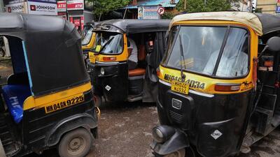 Thane, India - August -23, 2026: Residents of Thane have been facing regular hassles while hiring auto-rickshaws from Thane railway station to their homes or offices. Before hiring an auto, passengers often have to negotiate fares with drivers, who allegedly demand high fares or refuse to take passengers to certain destinations. To address the issue, the Thane RTO has planned to introduce a prepaid auto-rickshaw stand at Thane railway station. Under the proposed system, passengers will pay a fixed fare in advance for their destination and will then be allotted an auto-rickshaw. This will eliminate the need for passengers to negotiate fares or deal with refusals from drivers. ,in Thane ,in Mumbai, India, on, Sunday, August -23, 2026. ( photo by Praful Gangurde / Hindustan Times ) (Praful Gangurde) Thane, India - August -23, 2026: Residents of Thane have been facing regular hassles while hiring auto-rickshaws from Thane railway station to their homes or offices. Before hiring an auto, passengers often have to negotiate fares with drivers, who allegedly demand high fares or refuse to take passengers to certain destinations. To address the issue, the Thane RTO has planned to introduce a prepaid auto-rickshaw stand at Thane railway station. Under the proposed system, passengers will pay a fixed fare in advance for their destination and will then be allotted an auto-rickshaw. This will eliminate the need for passengers to negotiate fares or deal with refusals from drivers. ,in Thane ,in Mumbai, India, on, Sunday, August -23, 2026. ( photo by Praful Gangurde / Hindustan Times ) (Praful Gangurde)