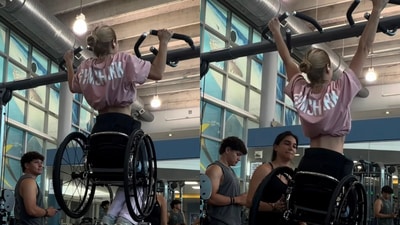Woman sets her sights on 10 pull-ups this year. (Instagram/@abrilalfarox)