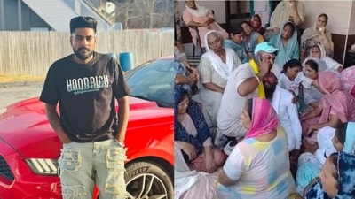 Gurdeep Singh was working as a delivery partner in New York City. (Sourced/ HT Photo) Gurdeep Singh was working as a delivery partner in New York City. (Sourced/ HT Photo)