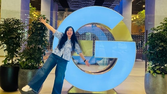 A Google employee reflected on the sacrifices, long workdays and perseverance that had shaped her career journey.