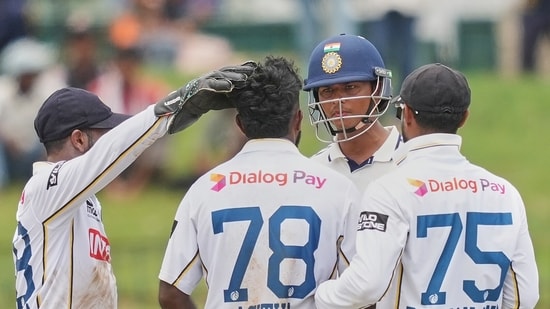 Yashasvi Jaiswal and Asitha Fernando were involved in an ugly incident