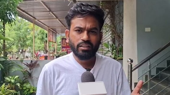 CJP Founder Abhijeet Dipke speaks to the media(ANI Video Grab)