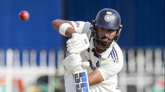 Devdutt Padikkal in action against Sri Lanka on Day 1 of second Test against Sri Lanka on Sunday. (PTI)