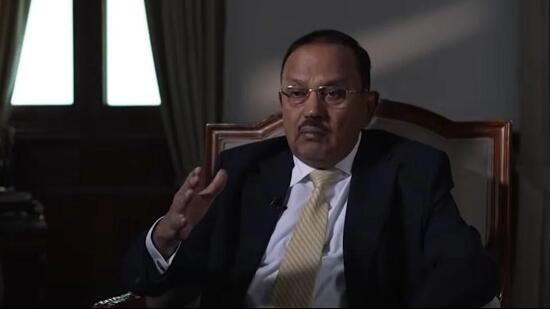 Doval is expected to meet his counterpart for the Special Representatives mechanism, Chinese foreign minister Wang Yi, on Tuesday. (File Photo/Screeengrab)