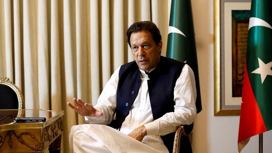 Former Pakistani prime minister Imran Khan