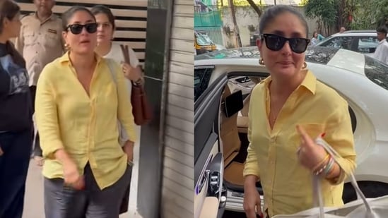Kareena Kapoor laughs off pregnancy rumours.