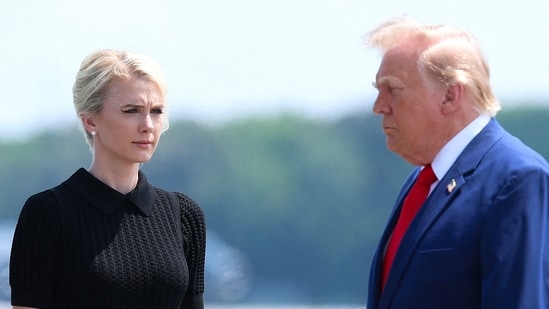 Natalie Harp, a close aide to President Donald Trump.