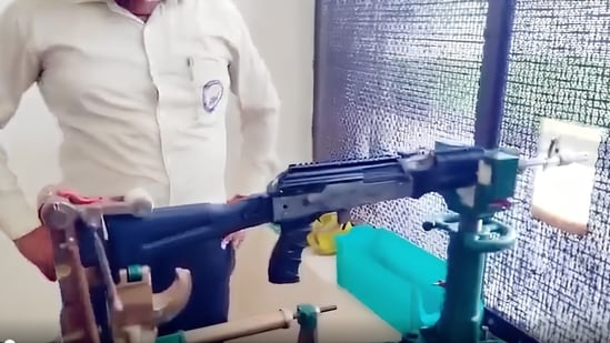 Ever single component and input material which has gone into manufacturing the rifle is sourced from the Indian industry, Major Gen Sharma said.