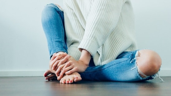 Numbness in your feet can be a sign of vitamin B12 deficiency.(Unsplash)
