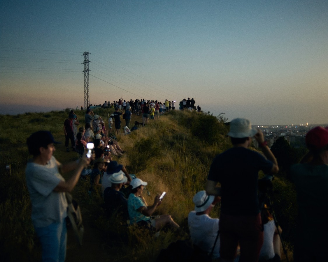 The moment totality disappeared and the sun re-emerged. The moment totality disappeared and the sun re-emerged.