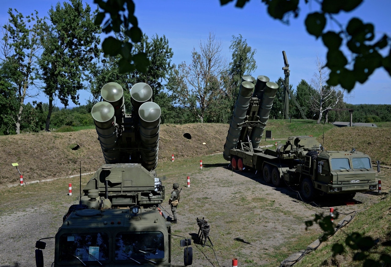 Russia's military carries out a 2020 training exercise in the Kaliningrad region. Russia's military carries out a 2020 training exercise in the Kaliningrad region.