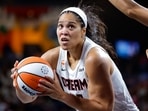 Brionna Jones is the only Dream player listed as unavailable on the team’s injury report.(Getty Images via AFP)