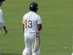 Vaibhav Sooryavanshi was dismissed cheaply in the first innings Vaibhav Sooryavanshi was dismissed cheaply in the first innings