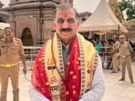 Himachal Pradesh Chief Minister Sukhvinder Singh Sukhu visits Kashi Vishwanath Temple, in Varanasi. (PTI) Himachal Pradesh Chief Minister Sukhvinder Singh Sukhu visits Kashi Vishwanath Temple, in Varanasi. (PTI)
