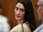Lindsay Clancy speaks with her lawyer Kevin Reddington during proceedings in her murder trial, in Plymouth, Massachusetts, U.S., August 20, 2026.     Josh Reynolds/Pool via REUTERS