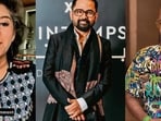 From left: Ila Anoop, designer Sabyasachi Mukherjee, designer Ranjit Rodricks