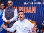 West Bengal Chief Minister Suvendu Adhikari also sought to reassure members of the Matua community and other Hindu refugees who had been waiting for CAA certificates for a long time that they would receive their certificates from him.(PTI)