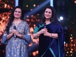 Poonam Dhillon and Padmini Kolhapure.