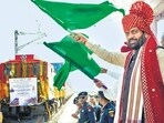 Rail link to Integrated Multi-Modal Logistics Hub (IMLH) opens new gateway to global markets (HT Photo)