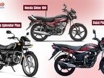 హీరో స్ల్పెండర్ ప్లస్ vs హోండా షైన్ 100 vs బజాజ్ ప్లాటీనా 100