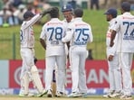 India's Yashasvi Jaiswal and Sri Lanka's Asitha Fernando exchange words during day one of the second cricket test match between Sri Lanka and India India's Yashasvi Jaiswal and Sri Lanka's Asitha Fernando exchange words during day one of the second cricket test match between Sri Lanka and India