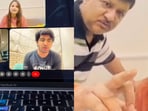 Father’s surprise work call appearance goes viral.