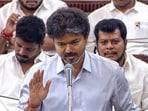 File photo of Tamil Nadu chief minister C Joseph Vijay speaking during the Monsoon Session at the Legislative Assembly, in Chennai(ANI video grab)