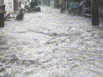Parts of Delhi were placed under IMD red alert amid heavy rain till at least 2:10 pm on Monday, August 24.