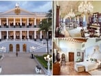 A look inside the Falaknuma Palace in Hyderabad. 