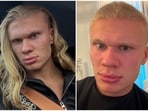 Erling Haaland debuts a fresh, new buzz cut. 