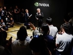 Nvidia CEO Jensen Huang at a July event in Tokyo