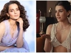 Kangana Ranaut has reacted to the ad featuring Kriti Sanon.
