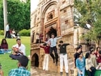 .Mingling with strangers, the young made the most of the Saturday evening singing Bollywood numbers such as Samjhawan and Zaalima. 
