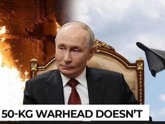 Putin puts a 50-kg warhead on a Kamikaze drone?