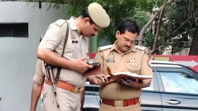 A 16-year-old student was killed after the motorcycle he was riding with two friends crashed into a divider on G20 Road in Lucknow’s Gomti Nagar Extension (Sakib Ali / Representational image) A 16-year-old student was killed after the motorcycle he was riding with two friends crashed into a divider on G20 Road in Lucknow’s Gomti Nagar Extension (Sakib Ali / Representational image)