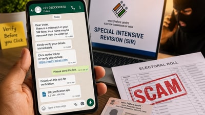 ‘సర్​’ పేరుతో ఫోన్ కాల్స్- వివరాలిస్తే మోసపోయినట్టే! (Photo: ChatGPT (AI Generated for Representational Purpose Only))