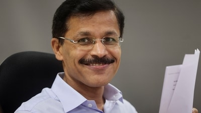 Tukaram Mundhe, Commissioner of the Maharashtra Food and Drug Administration (FDA), addresses the media during a press conference in Mumbai, (REUTERS)