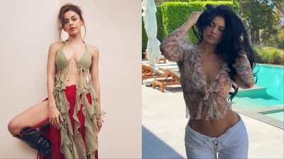 Alaya F and Kylie Jenner show how to wear ruffle tops this season (Instagram) Alaya F and Kylie Jenner show how to wear ruffle tops this season (Instagram)