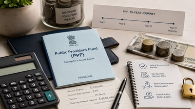 పీపీఎఫ్: నెలకు ₹1,000 నుంచి ₹10,000 పొదుపు చేస్తే.. 15 ఏళ్లలో చేతికి ఎంతొస్తుంది పీపీఎఫ్: నెలకు ₹1,000 నుంచి ₹10,000 పొదుపు చేస్తే.. 15 ఏళ్లలో చేతికి ఎంతొస్తుంది